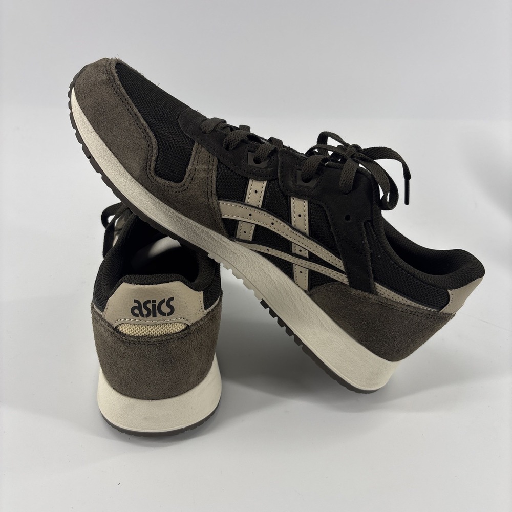 ASICS Lyte Classic Men's Ortholite Sneakers Sz 8.5 Black/Gravel 90's Inspired - Picture 6 of 8